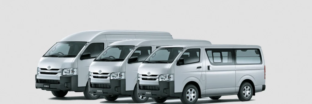 toyota haice mid roof passanger
