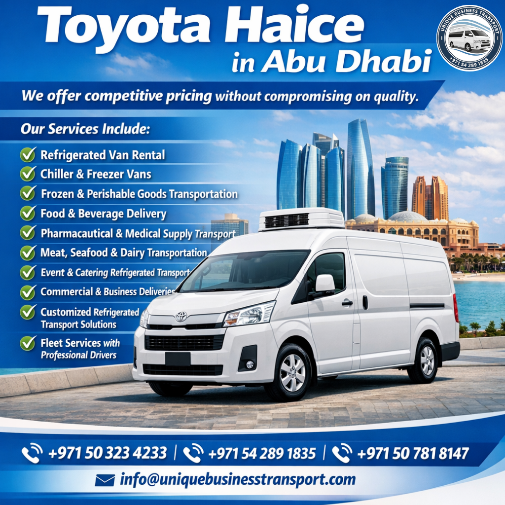 Toyota Haice in Abu Dhabi