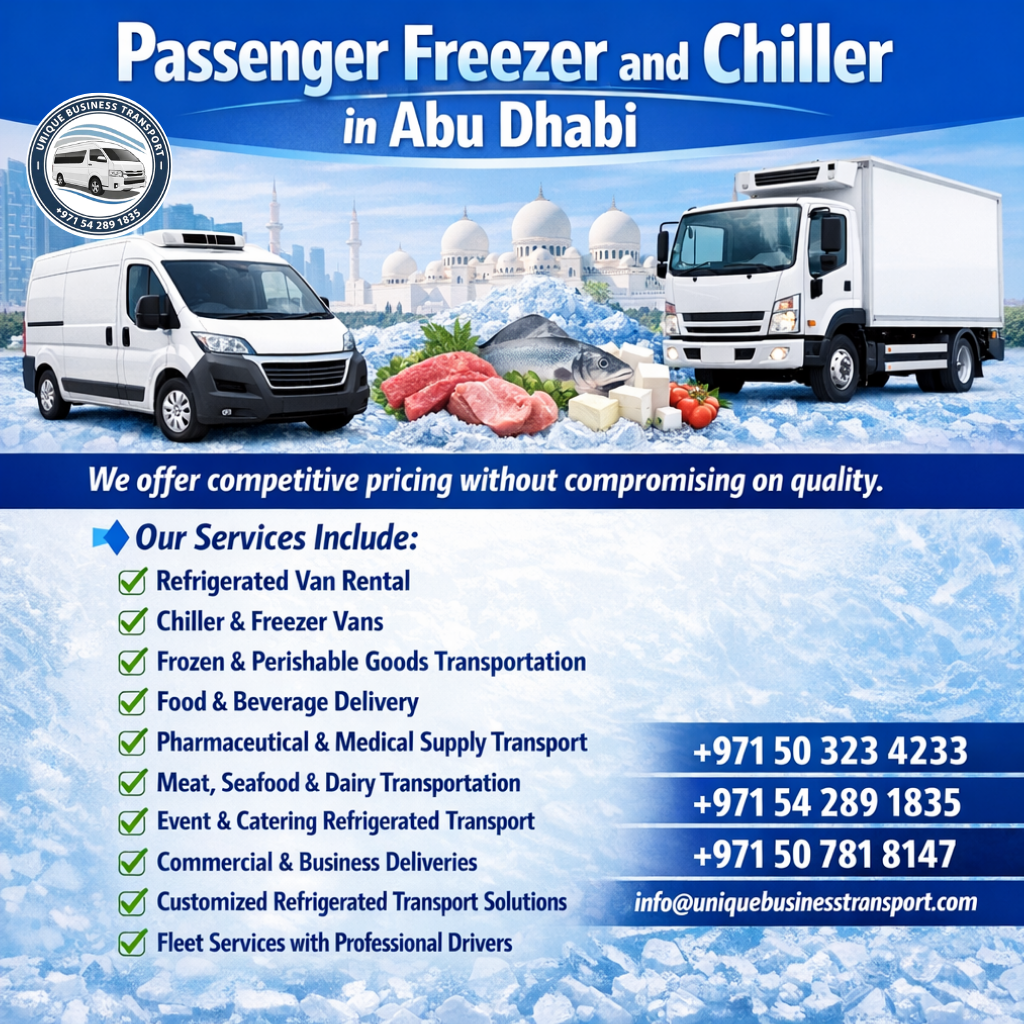 Passenger Freezer and Chiller in Abu Dhabi